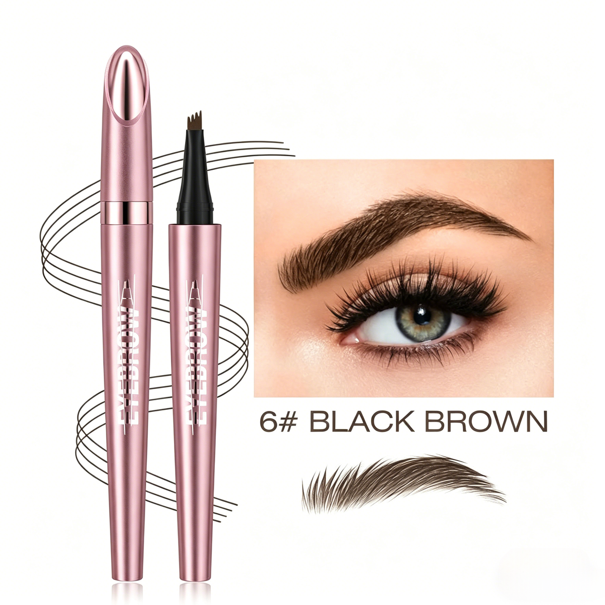 Micro-Fork Eyebrow Pencil