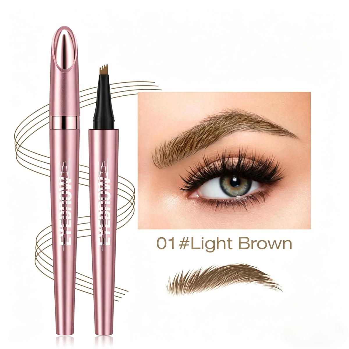 Micro-Fork Eyebrow Pencil