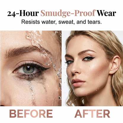 24-Hour Smudge-Resistant Liquid Eyeliner Pen with Precision