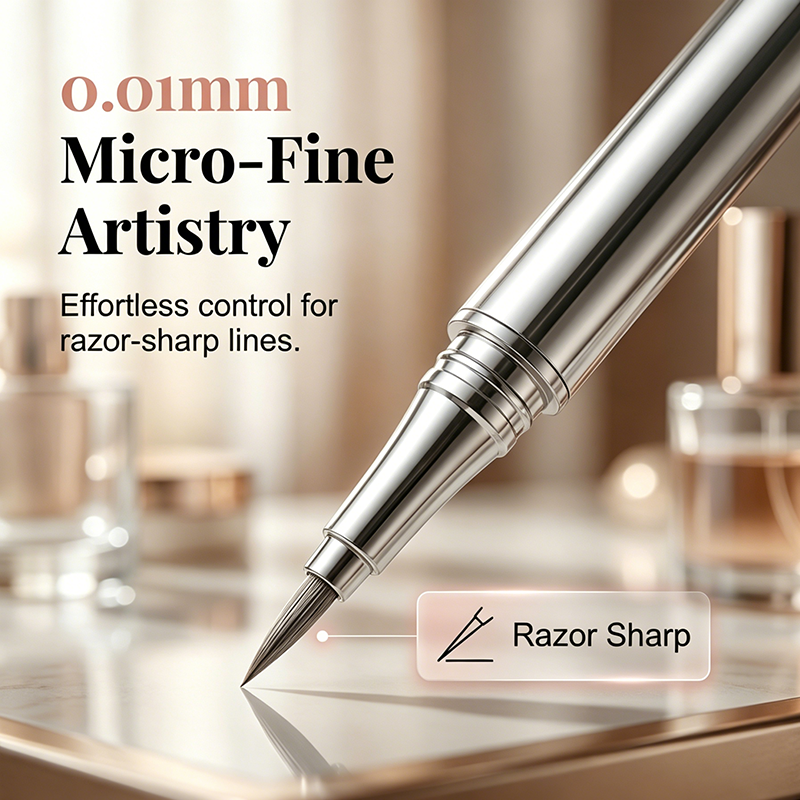 24-Hour Smudge-Resistant Liquid Eyeliner Pen with Precision