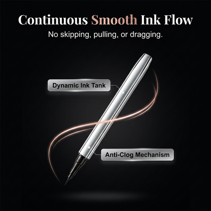 24-Hour Smudge-Resistant Liquid Eyeliner Pen with Precision