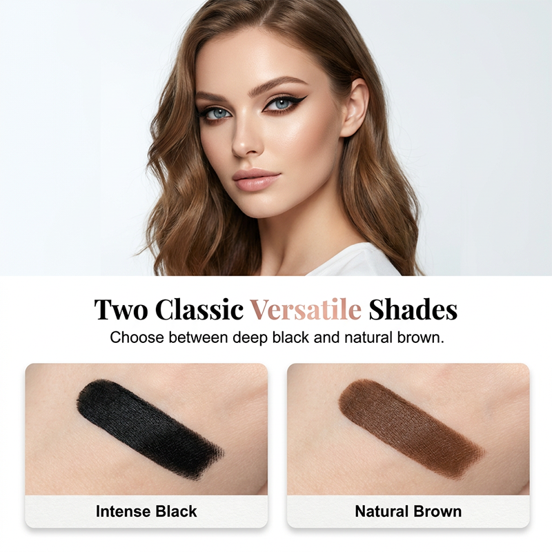 24-Hour Smudge-Resistant Liquid Eyeliner Pen with Precision