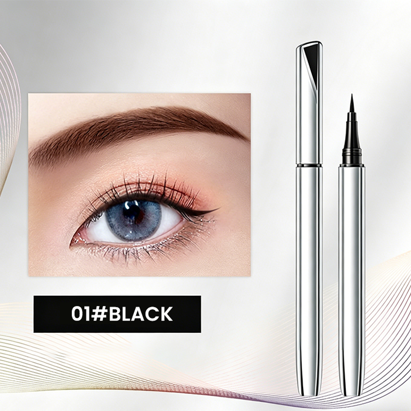 24-Hour Smudge-Resistant Liquid Eyeliner Pen with Precision