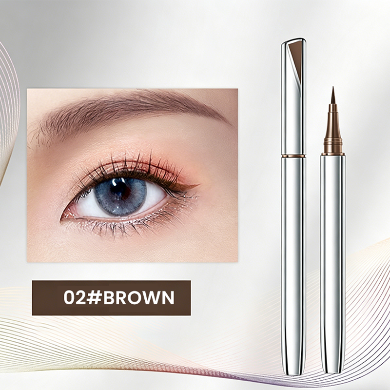 24-Hour Smudge-Resistant Liquid Eyeliner Pen with Precision